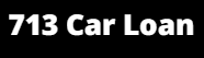 713 Car Loan logo