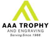 AAA Trophy & Engraving logo