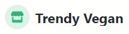 Trendy Vegan logo
