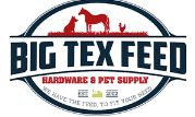 Big Tex Feed, Pet Supply, Dog Grooming Houston Tx logo