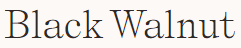 Black Walnut Kitchen & Bar logo