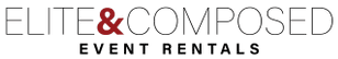 Elite & Composed Event Rentals logo