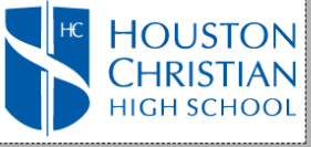 Houston Christian High School logo