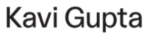 Kavi Gupta Gallery – Washington Blvd logo