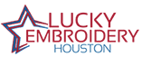 Lucky Embroidery & Screen Printing logo