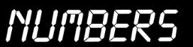 Numbers logo
