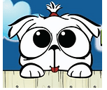 Peek-A-Boo Dog Grooming logo