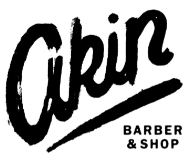 Akin Barber & Shop – SZR logo