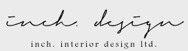 Inch. Interior Design logo