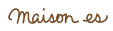 Maison ES logo