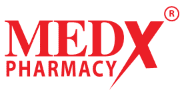 MedX Pharmacy, Downtown Dubai logo