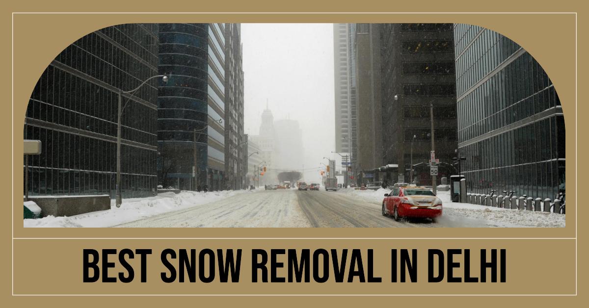 4 Best Snow Removal In Delhi (2026)