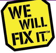 We Will Fix It logo