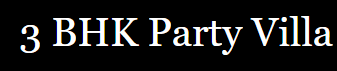 Party Now – 3 BHK House Party logo