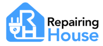 Repairing House (RH) logo
