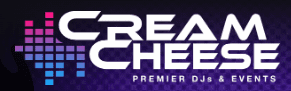 Cream Cheese Premier DJs – Weddings & Corporates logo