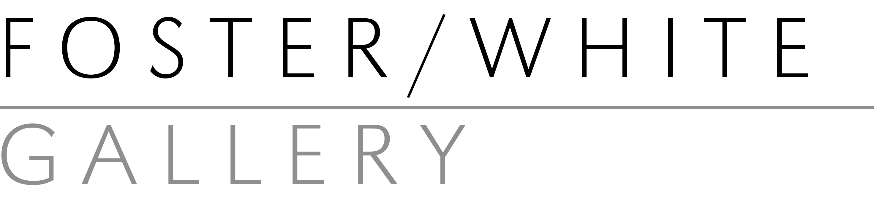 Foster/White Gallery logo