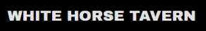 White Horse Tavern logo