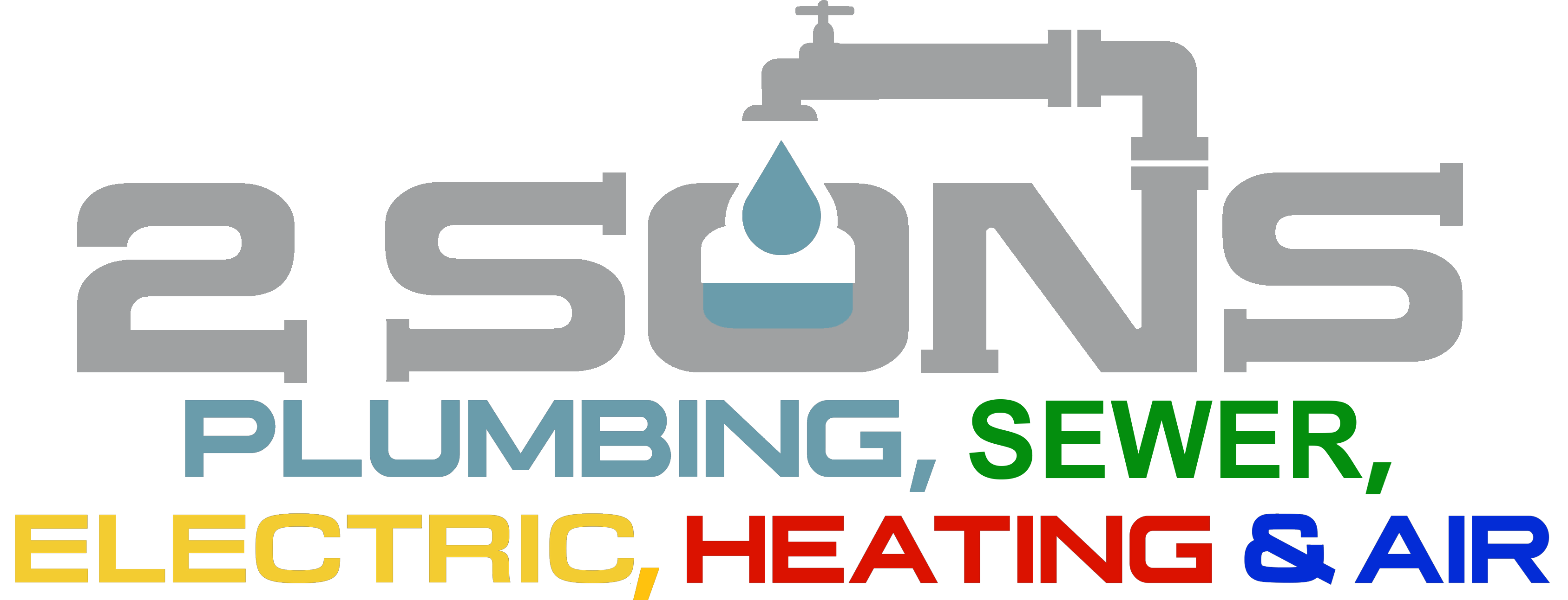 2 Sons Plumbing, Sewer, Septic, Electric, Heating & Air logo
