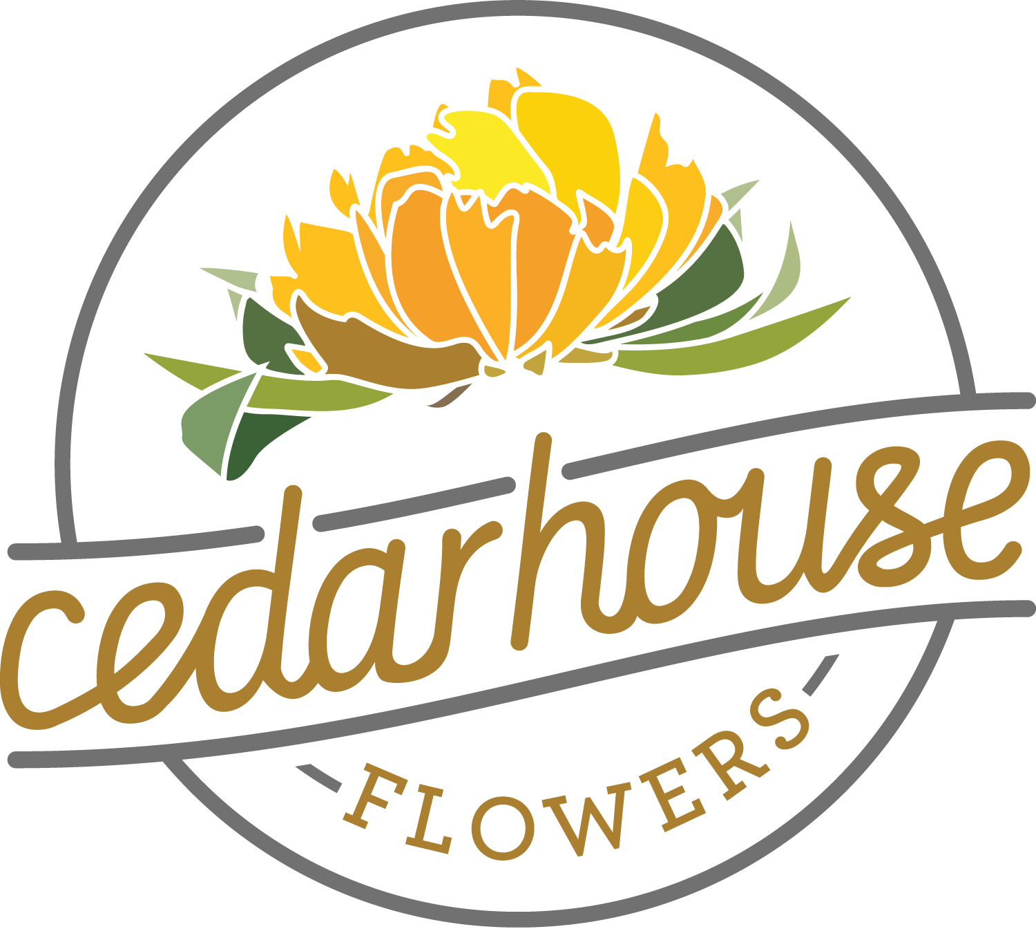 Cedarhouse Flowers logo