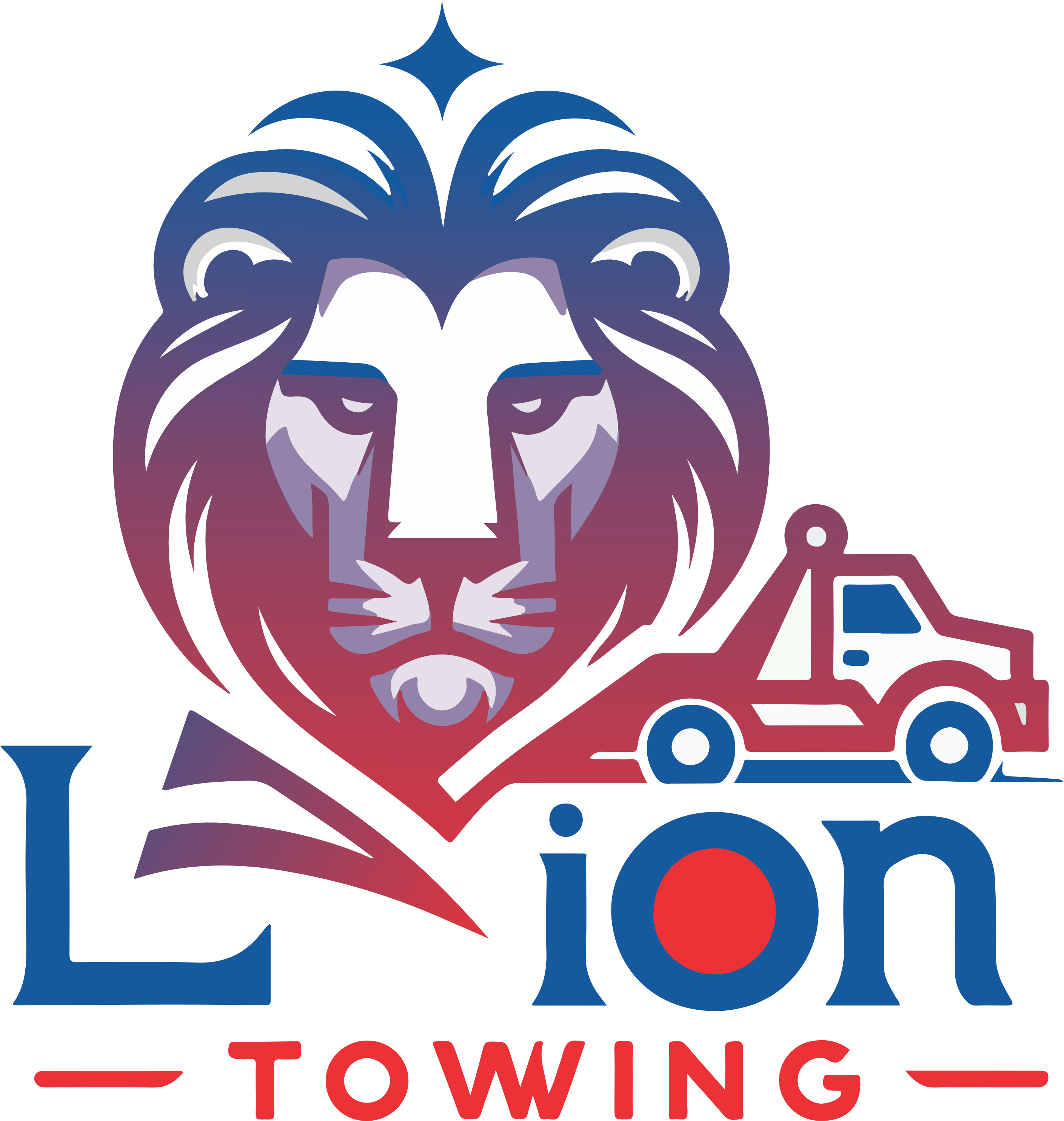 Lion Towing logo