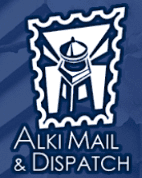 Alki Mail and Dispatch logo