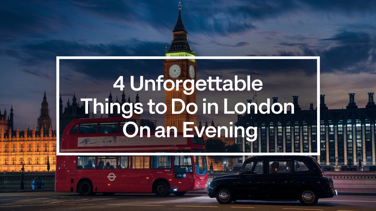 4 Unforgettable Things to Do in London on an Evening