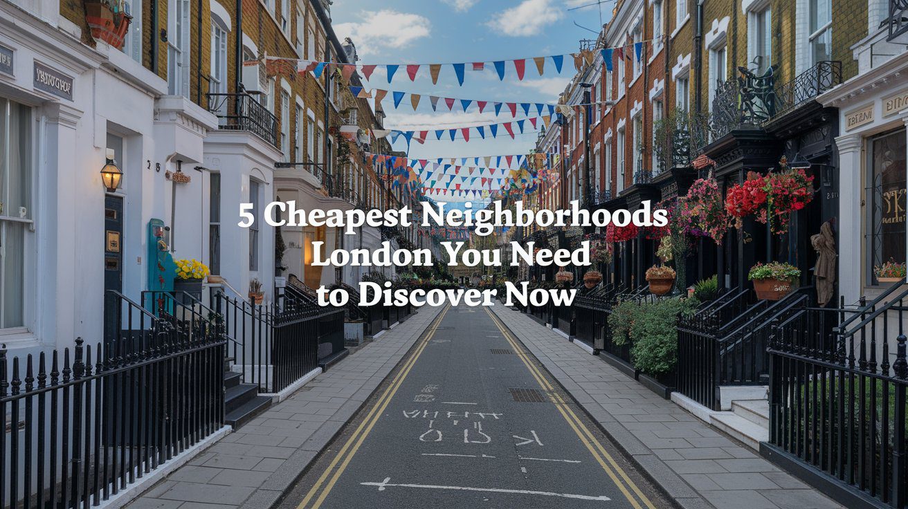 5 Cheapest Neighborhoods in London You Need to Discover Now