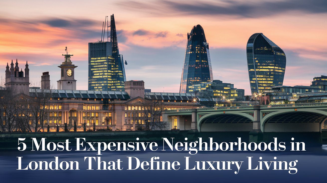 5 Most Expensive Neighborhoods in London That Define Luxury Living