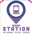 ICE CREAM & JUICE STATION logo