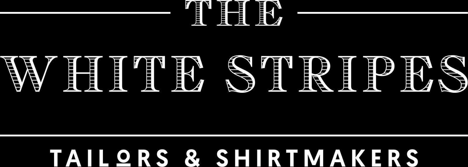 The White Stripes Tailors & Shirtmakers logo