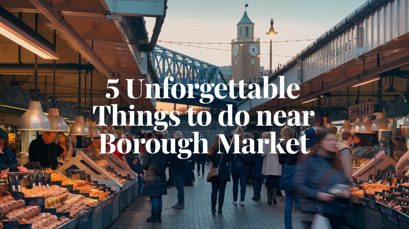 5 Unforgettable Things to Do Near Borough Market