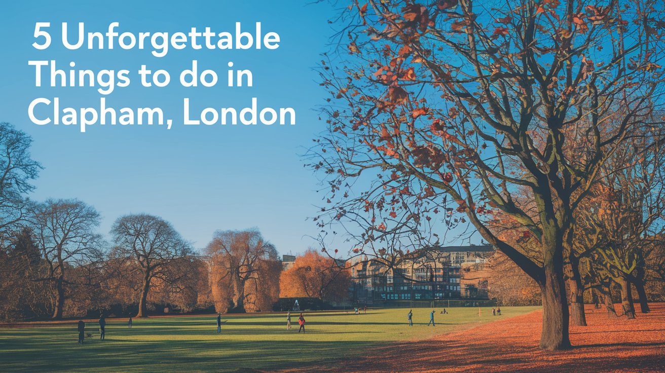 5 Unforgettable Things to Do in Clapham, London