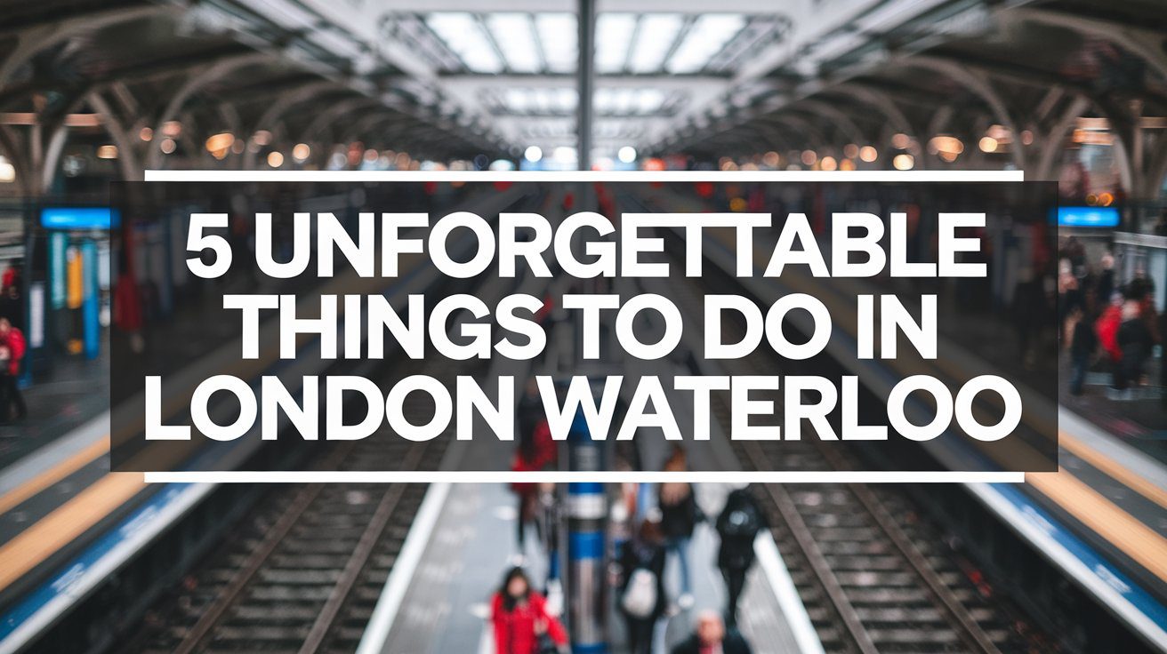5 Unforgettable Things to Do in London Waterloo
