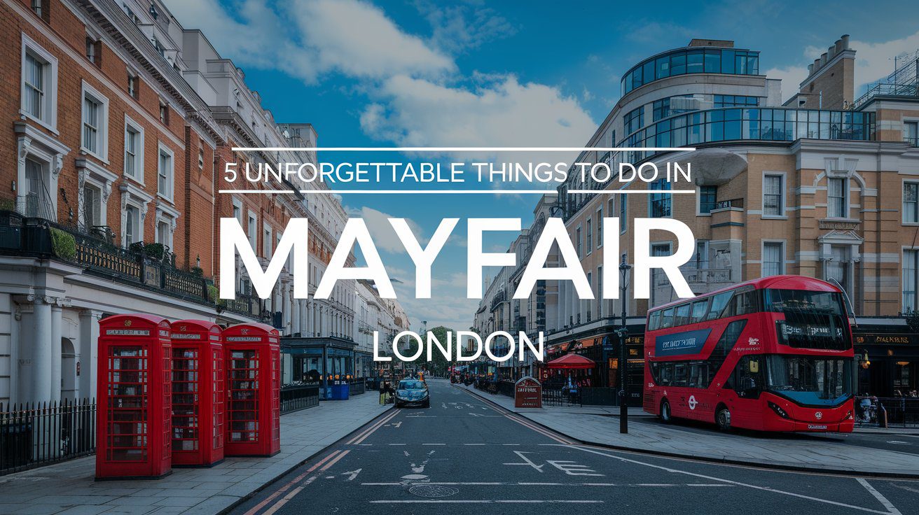5 Unforgettable Things to Do in Mayfair London