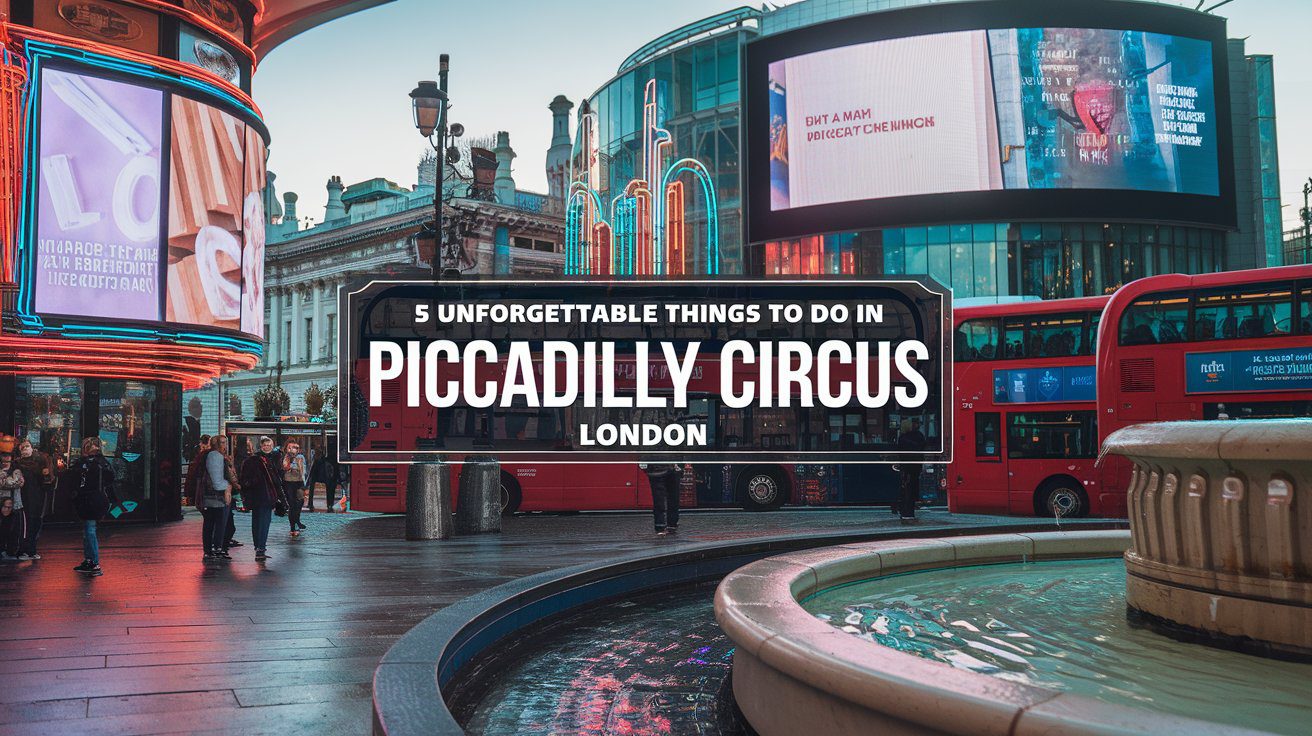 5 Unforgettable Things to Do in Piccadilly Circus London