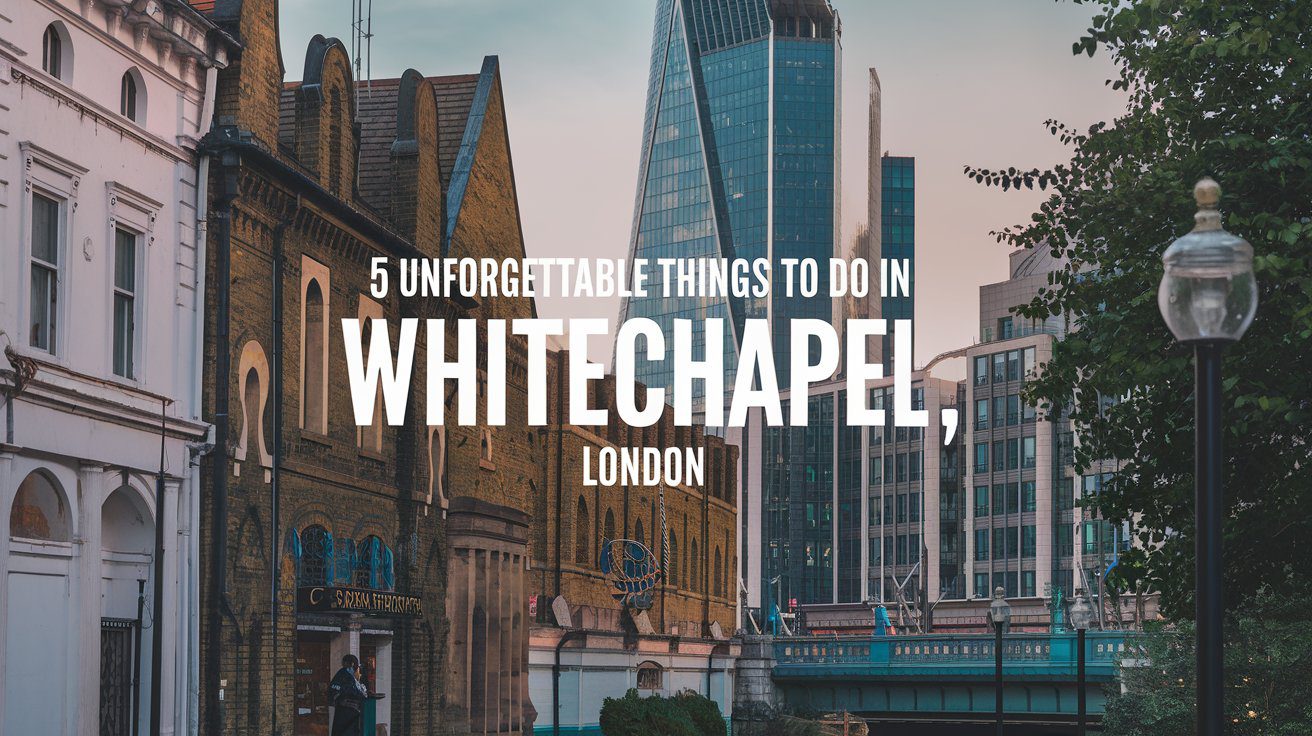 5 Unforgettable Things to Do in Whitechapel, London
