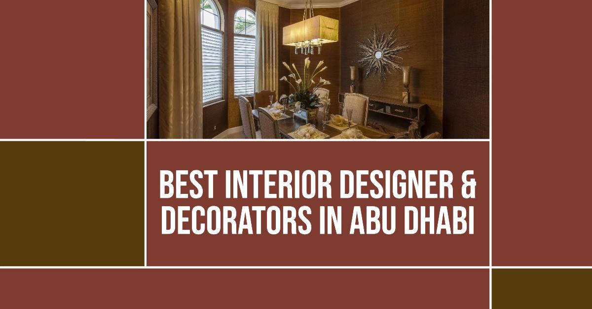 5 Best Interior Designer & Decorators In Abu Dhabi (2026)