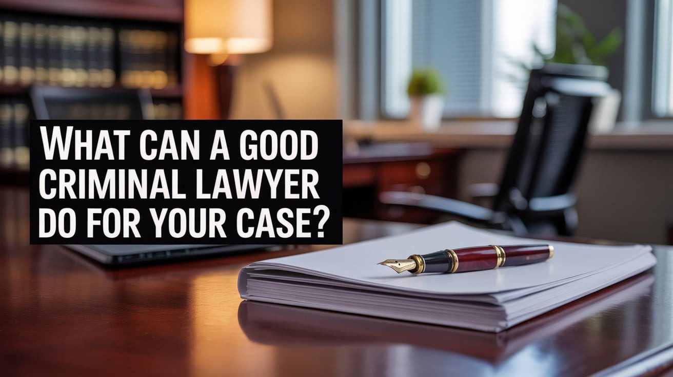 What Can a Good Criminal Lawyer Do For Your Case?