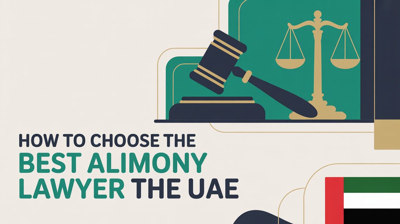 How to Choose the Best Alimony Lawyer The UAE