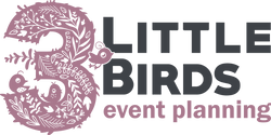 3 Little Birds Event Planning logo