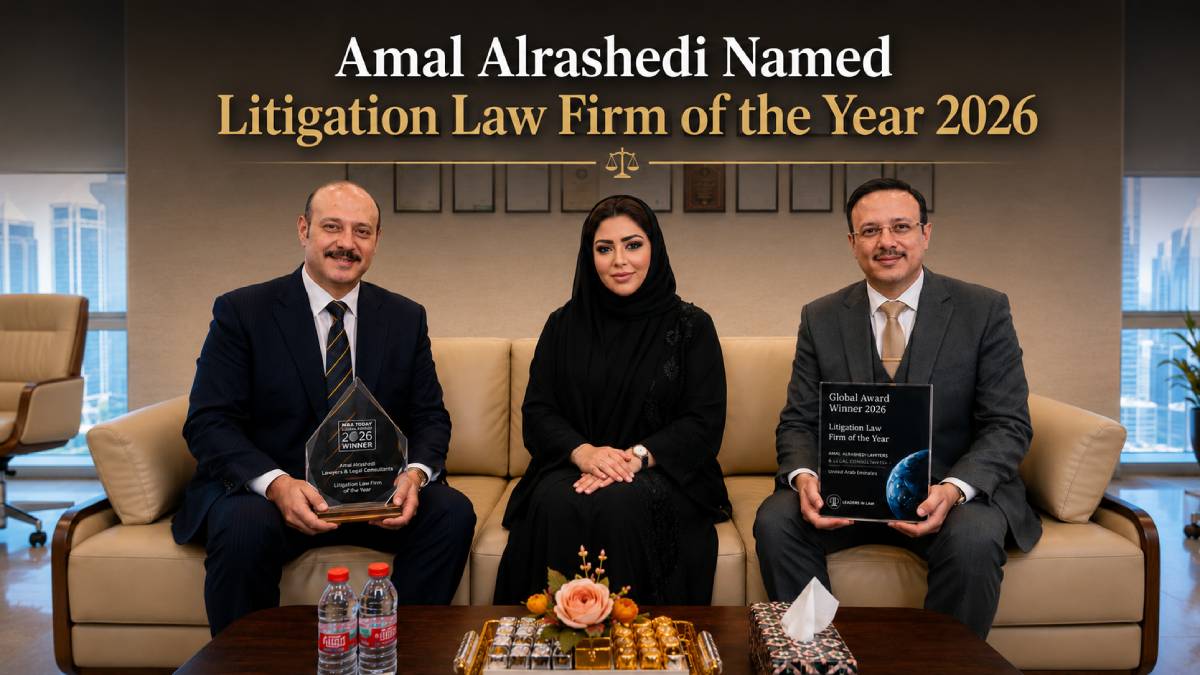 Amal Alrashedi Named Litigation Law Firm of the Year 2026