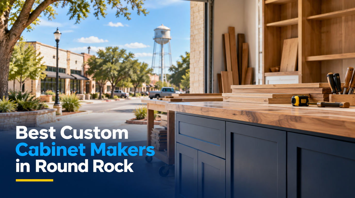 4 Best Custom Cabinet Makers in Round Rock (2026)