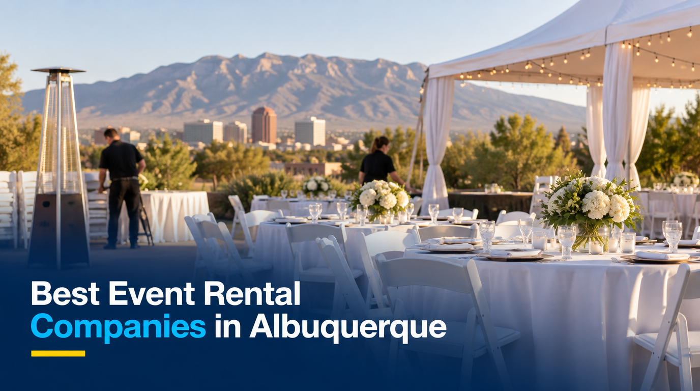 5 Best Event Rental Companies in Albuquerque (2026)