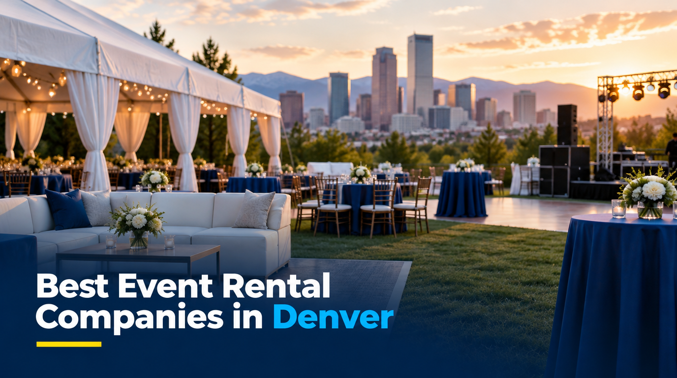5 Best Event Rental Companies in Denver (2026)