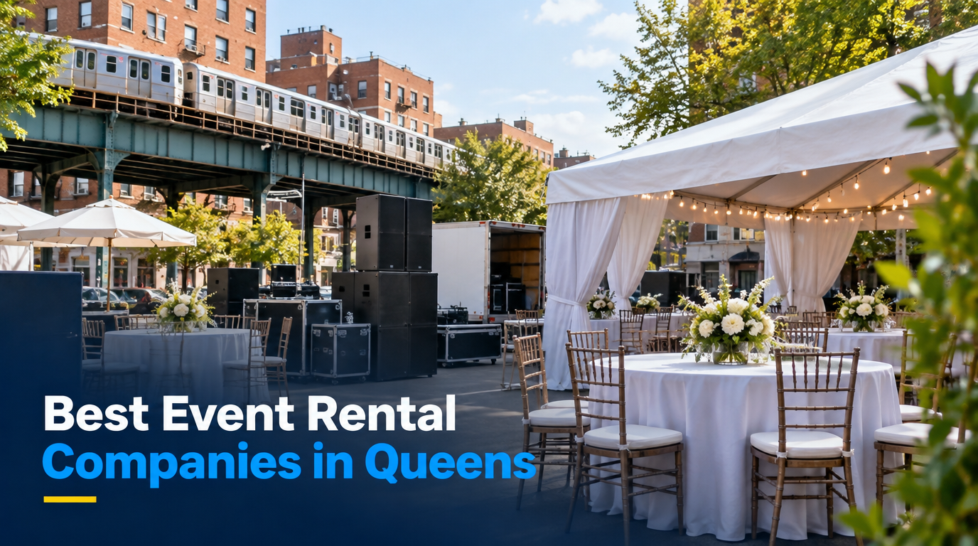 5 Best Event Rental Companies in Queens (2026)