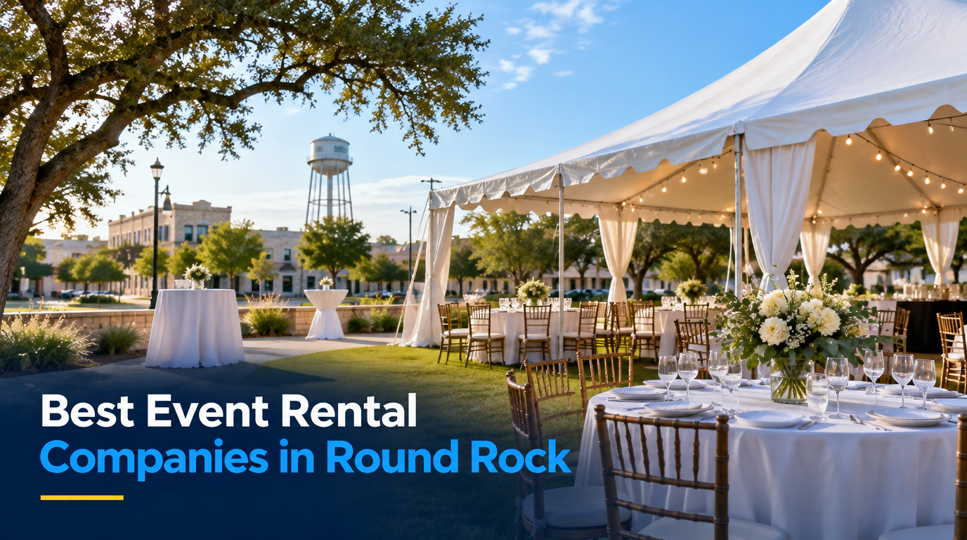 5 Best Event Rental Companies in Round Rock (2026)