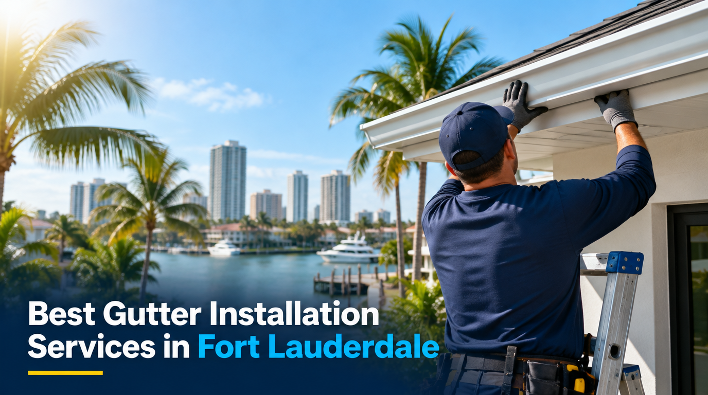 5 Best Gutter Installation Services in Fort Lauderdale (2026)