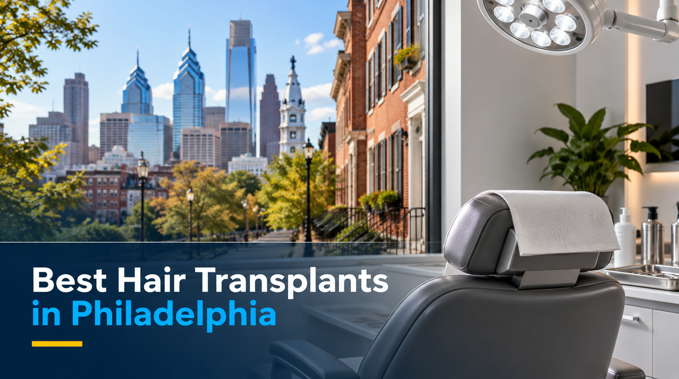 3 Best Hair Transplants in Philadelphia (2026)