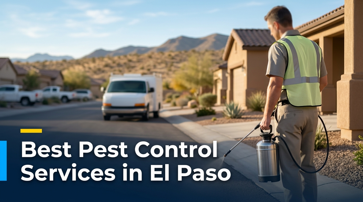 5 Best Pest Control Services in El Paso (2026)